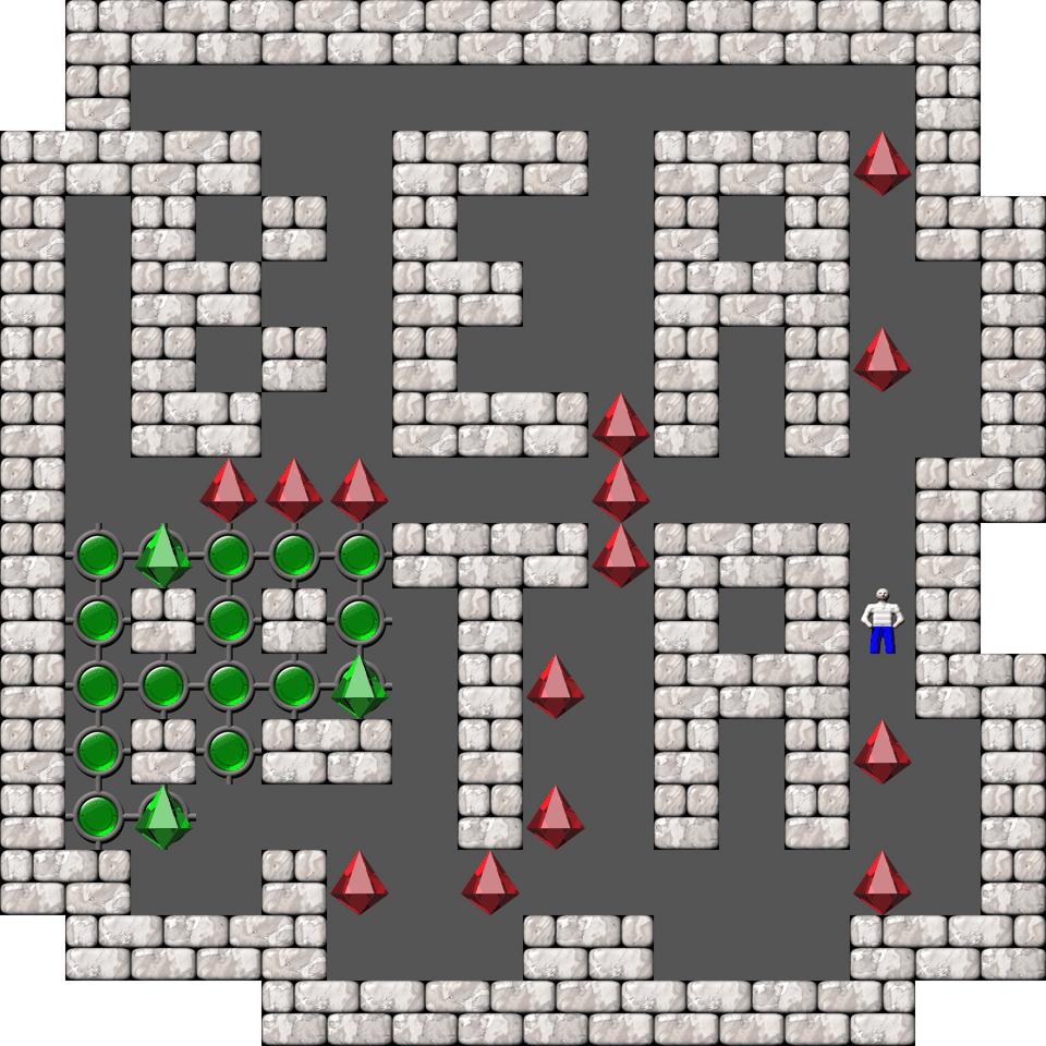 Sokoban Mass Remodel level 2215